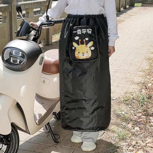 Protège-jambes imperméable en polaire vélotaf protection froid trajet A - 4
