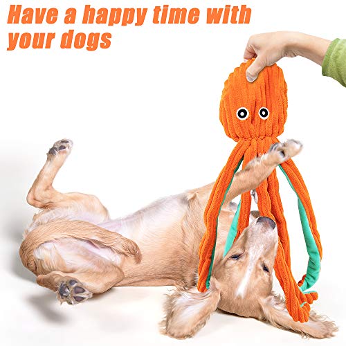 Awoof Dog Toys No Stuffing, 5 Pack Dog Squeaky Toys Durable Dog Chew Toy Set For Puppy Small Medium Large Dog #TOP6