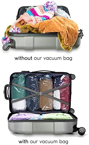 Generise Strong Vacuum Storage Compression Bags VAC Space Saving Compressed Bag Vacuum Travel Pack Saver 1 pack 50cm x 70cm