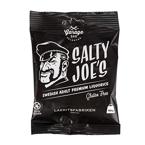 Lakritsfabriken - Salty Joe`s Erwachsenenlakritz vegan 100g Cover