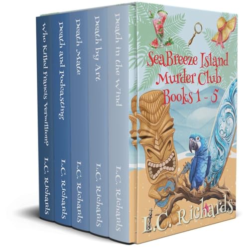 SeaBreeze Murder Club Complete Series Books 1 – 5 Audiolibro Por L. C. Richards arte de portada