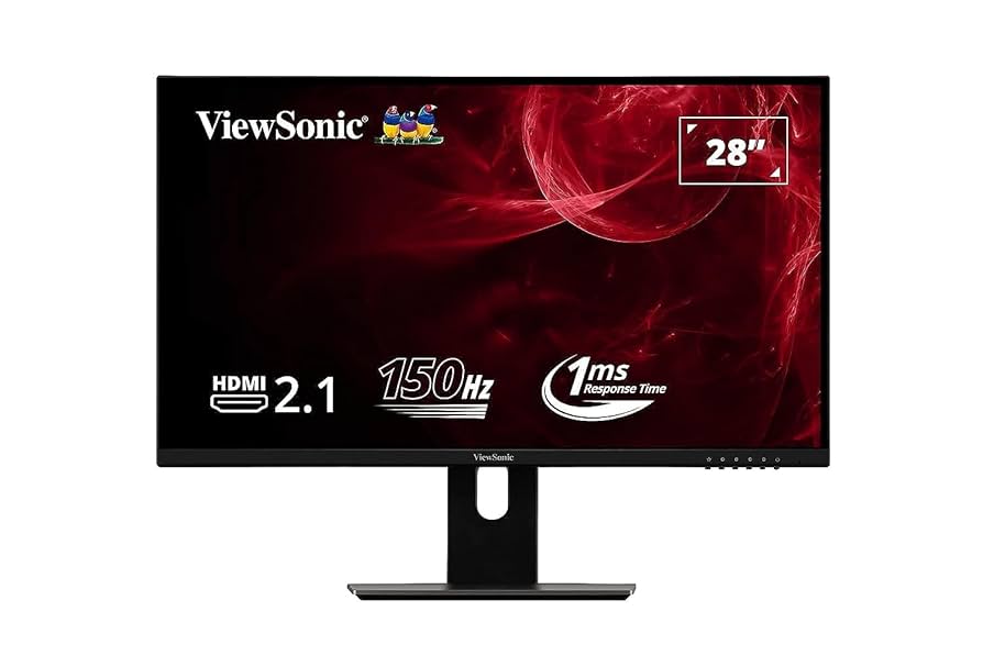 ViewSonic VX2882-4KP 28-Inch 4K UHD 144Hz HDMI 2.1 Gaming