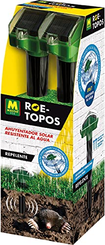 REPELENTE SOLAR PARA TOPOS RESISTENTE AL AGUA 2 unid. ROE 231644 MASSO
