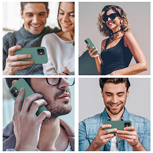 Cordking Designed for iPhone 12 Case/iPhone 12 Pro Case, Midnight Green - image 2