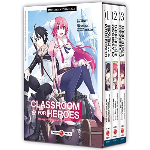 Classroom for heroes - Starter pack vol. 01-03