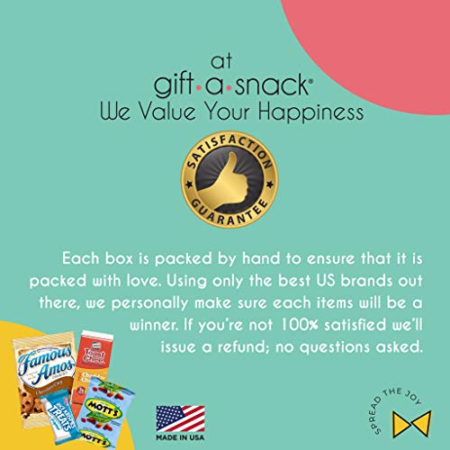 image for Nut Cravings Snack Box Variety Pack Care Package + Greeting Card (100 