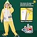 Kids Rainsuit Boys Girls All in One Raincoats Puddle Suit Waterproof Coverall Toddler Rainwear Rain Jacket 1-6 Years Yellow