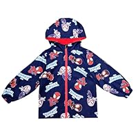 Marvel Spidey Boys Raincoat Spiderman Hooded Rain Jacket (Spidey Raincoat, 4-5 Years)
