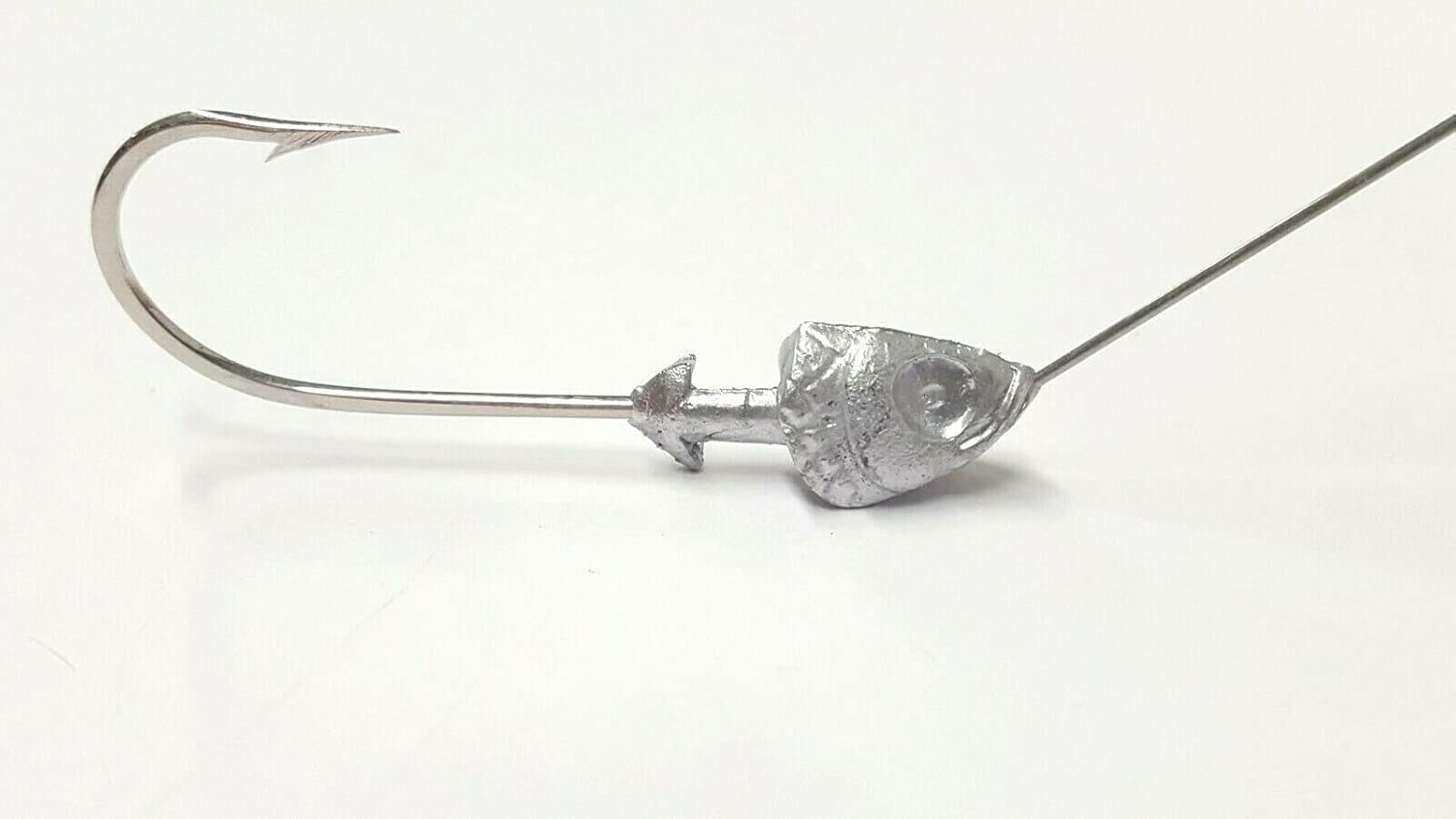 10 ProSpin Fish R Bend Spinnerbait Heads Spinner Bass Pike - Unpainted 3/8oz