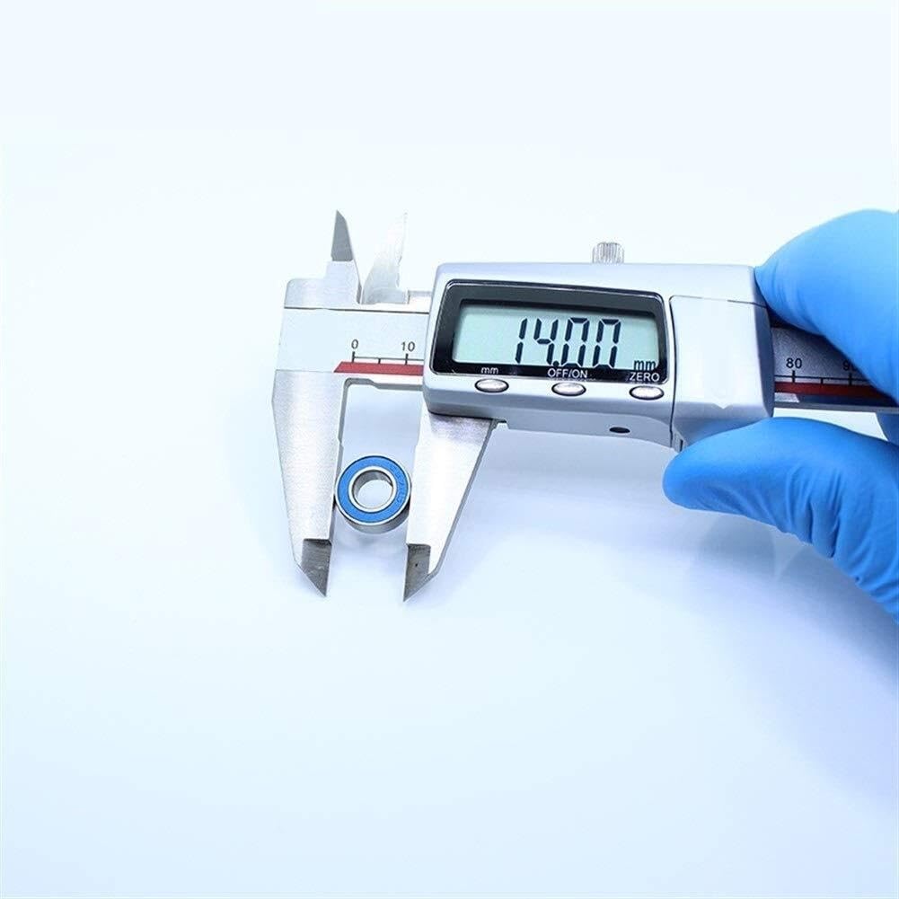 Zestawy naprawcze 10 sztuk 687RS 687 RS 2RS kolorowe łożysko 7x14x5 mm ABEC-3 dla Hobby elektryczny RC samochód ciężarówka łożyska kulkowe 687-2RS niebieskie uszczelnione