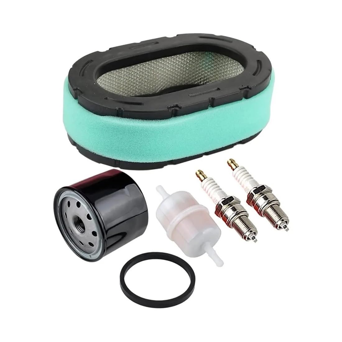 Kit de Mantenimiento F con Aceite F Compatible con cortacésped con Motor KT610 KT745