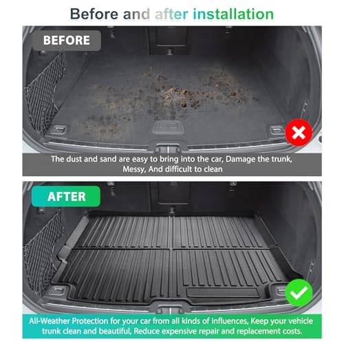 Tapis de coffre pour XC60 Facelift 2018-2026 GAFAT en TPE - 2