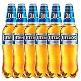 Utenos Lager Beer | Lithuanian Premium Lager | 1L Bottle | 5.0% ABV | Crisp, Smooth & Refreshing | Ideal for BBQs, Parties & Beer Lovers