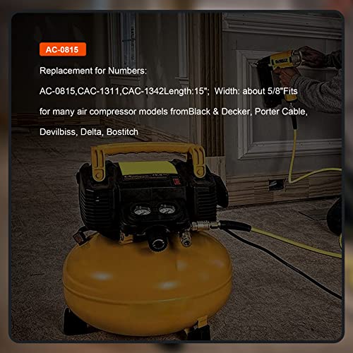 Gadgetool AC-0815 Air Compressor Timing Belt for Craftsman, Porter Cable