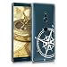 Produktbild kwmobile Sony Xperia XZ3 Hülle - Handyhülle für Sony Xperia XZ3 - Handy Case in Kompass Vintage Design Weiß Transparent