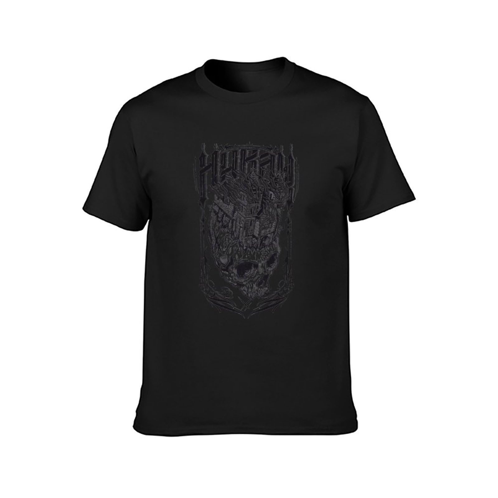 Hyraw House Men's T-Shirt Black Tee