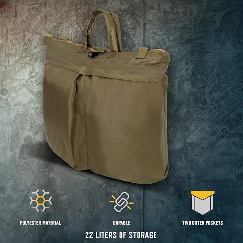 Bolso de hombro Rothco para casco de piloto 19x19 miniatura 5