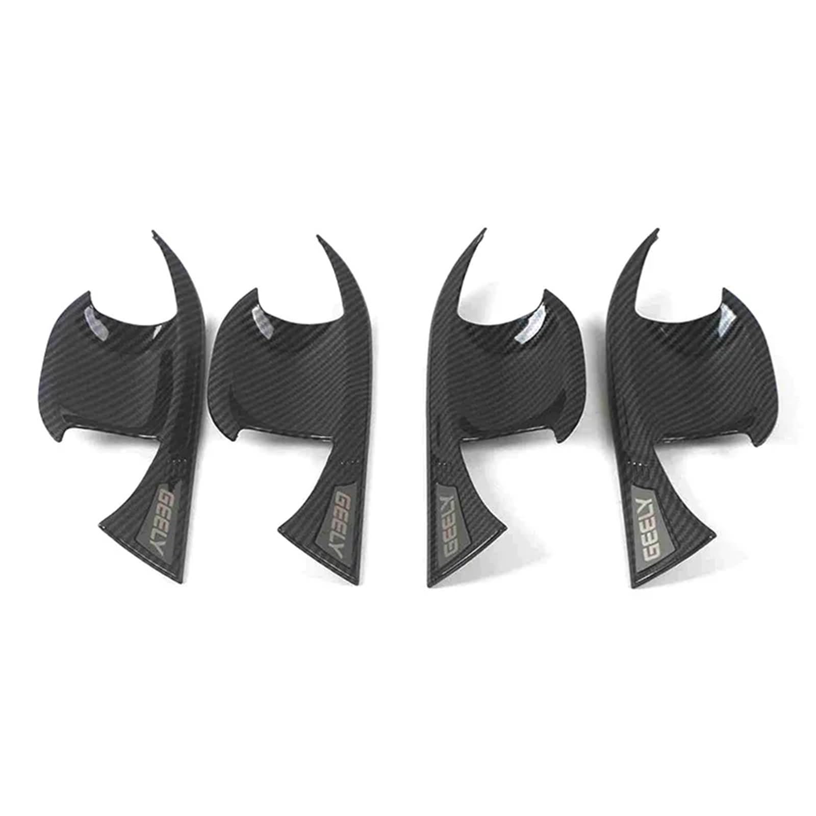 Aiwejdf Blade Doorbowl Fiber Exterior Door Handle Hinge Repair Kit Fit For Geely Colorful 2018-2021 Door Bowl Handle Car Scratch-Proof Special Modified Accessories Supplies(Blade Doorbowl Fiber)
