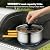Electactic 4-Burner Gas Grill with Side Burner, Stainless Steel Propane Grill with Built-In Thermometer, 42000BTU BBQ Grill for Outdoor Cooking, Patio and Backyard Barbecues