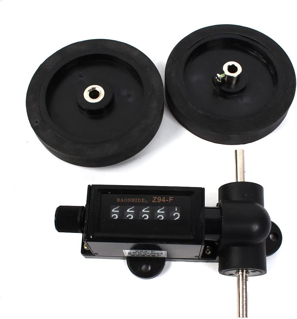0-9999.9 Mechanical Length Counter Yard Counter Rolling Wheel (id: 03f 553 3a6 49a 52e