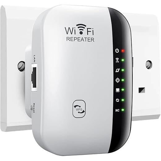 Yakiter WiFi Extender Signal Booster