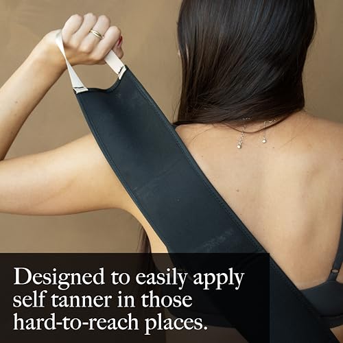Image of Self Tanner Back Applicator by SunnaTan - Washable and Durable - Self Tanner Applicator for Hard-to-Reach Areas