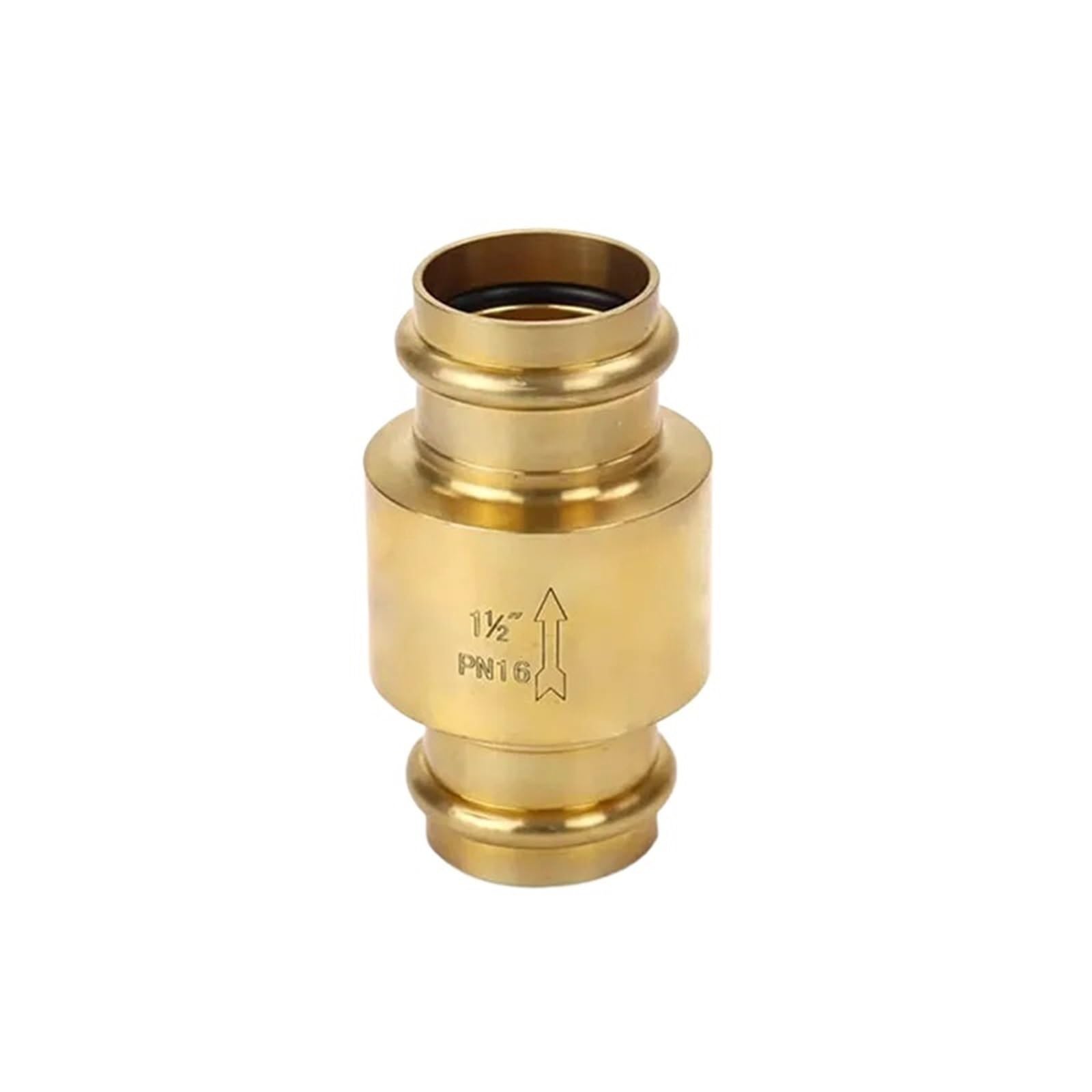 Dkgnyxnplj 1-1/2 1/2"-2" Brass Vertical Spring Check Valve(")