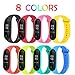 BRone Pulsera Xiaomi Mi Band 4 / Mi Band 3, Coloridos Impermeable Reemplazo Correas Reloj Silicona Correa para Xiaomi Mi Band 3 Pulsera Silicona Banda para XIAOMI Mi Smart Band 4