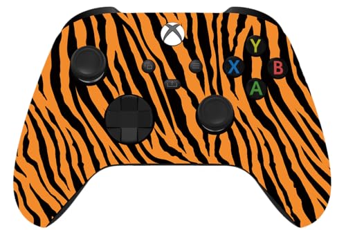 Image of ProControllers LLC Wireless Custom Controller Compatible with PC, Windows 10+, Series X /S & One (Series X /S Orange Tiger)