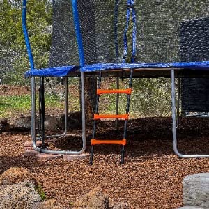 Bounce Master Trampoline 3 Wide Step Universal Ladder For Kids - Trampoline Accessories - Safe & Sturdy & Design thumb #2