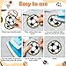 X1zuue Ball Sports Chenille Iron on Patches-16Pcs Kids Football Baseball Basketball Soccer Golf Repair Patches Kit Sew on Embroidered Applique DIY Accessory for Backpack Clothes Pants Hats Jeans