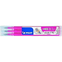 Pilot - FriXion Ball/Clicker Erasable Pen Refills 0.7mm - Pink - Pack of 3