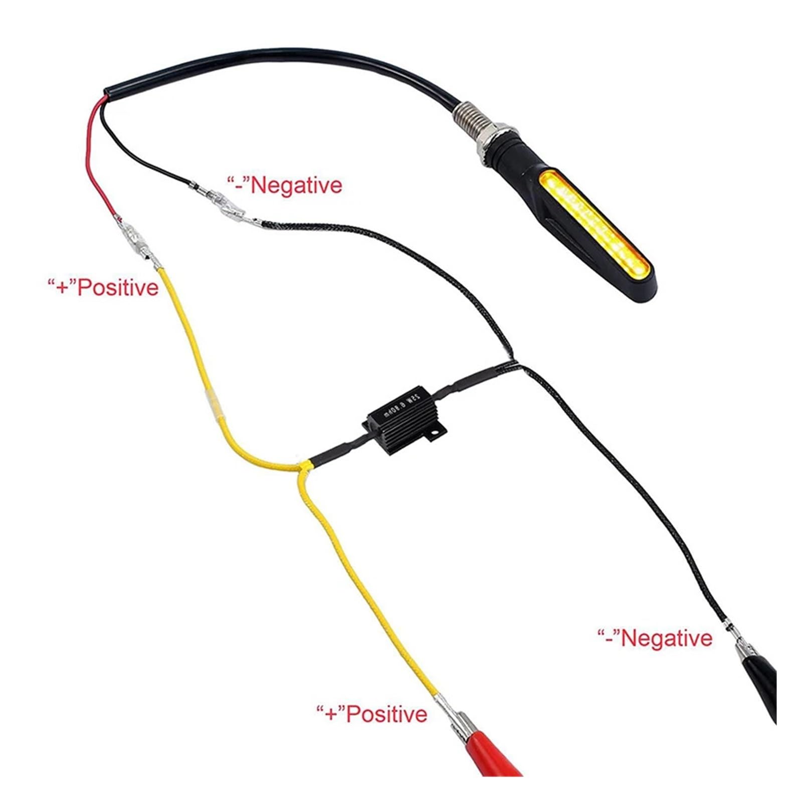 Luz Intermitente para Motocicleta 2835SMD, 12 V, 12 LED, para Tuning De Motocicletas Garupa Virago 535, Homologada. Luces indicadoras Motocicleta