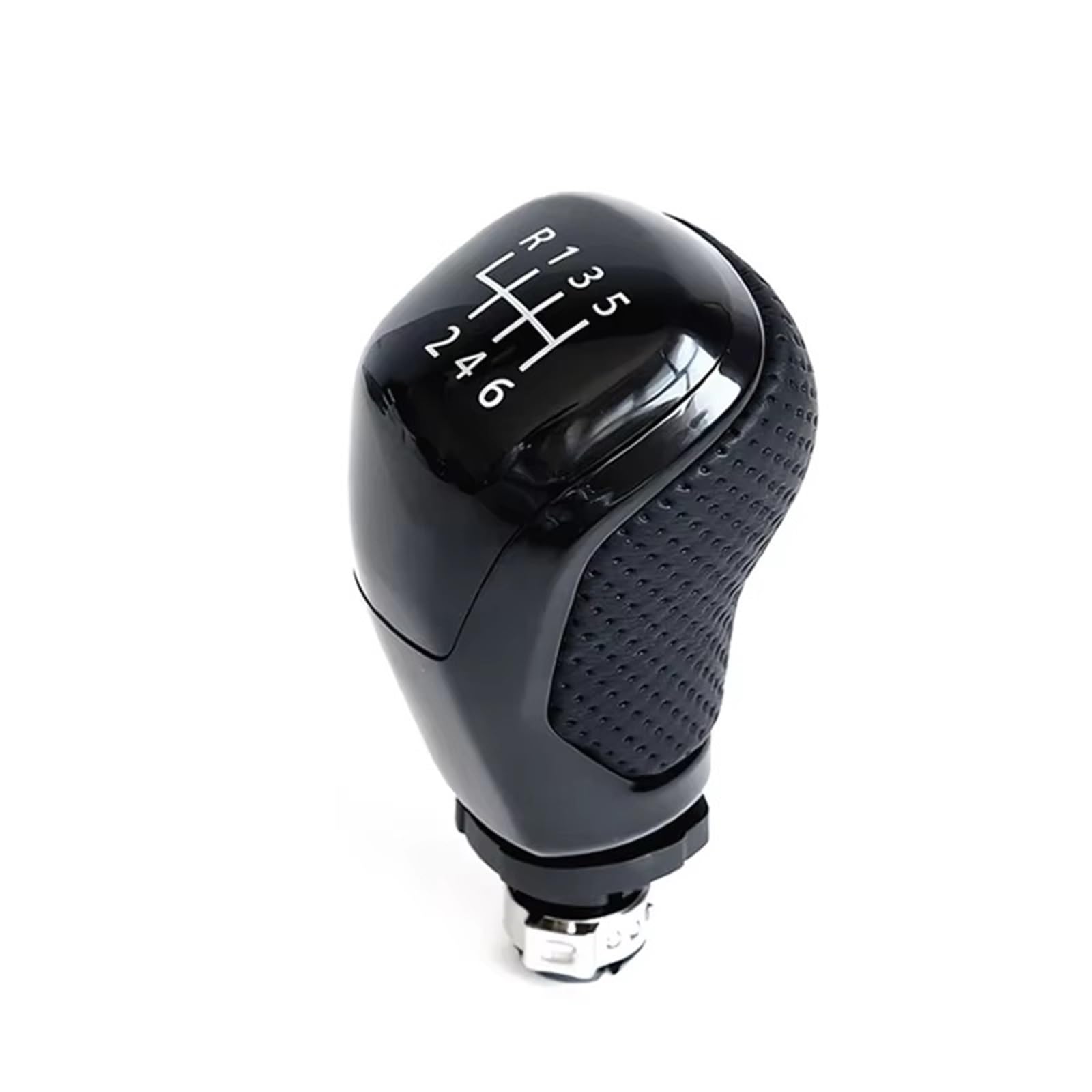 CPDDNGZMKK Gear Shift Knob Lever 12mm 5 6 Speed Car Shift Gear Knob Lever for A4 B6 B7 B8 A6 A3 Polo Bora 6J Seat Leon Mk1