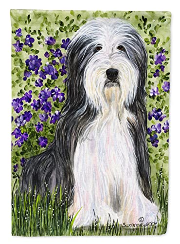 Drapeau Bearded Collie grand format pour célébrer votre passion canine à l'entrée de la maison - 2