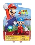 Super Mario Ice Mario 4 Inch Action Figure with Ice Flower