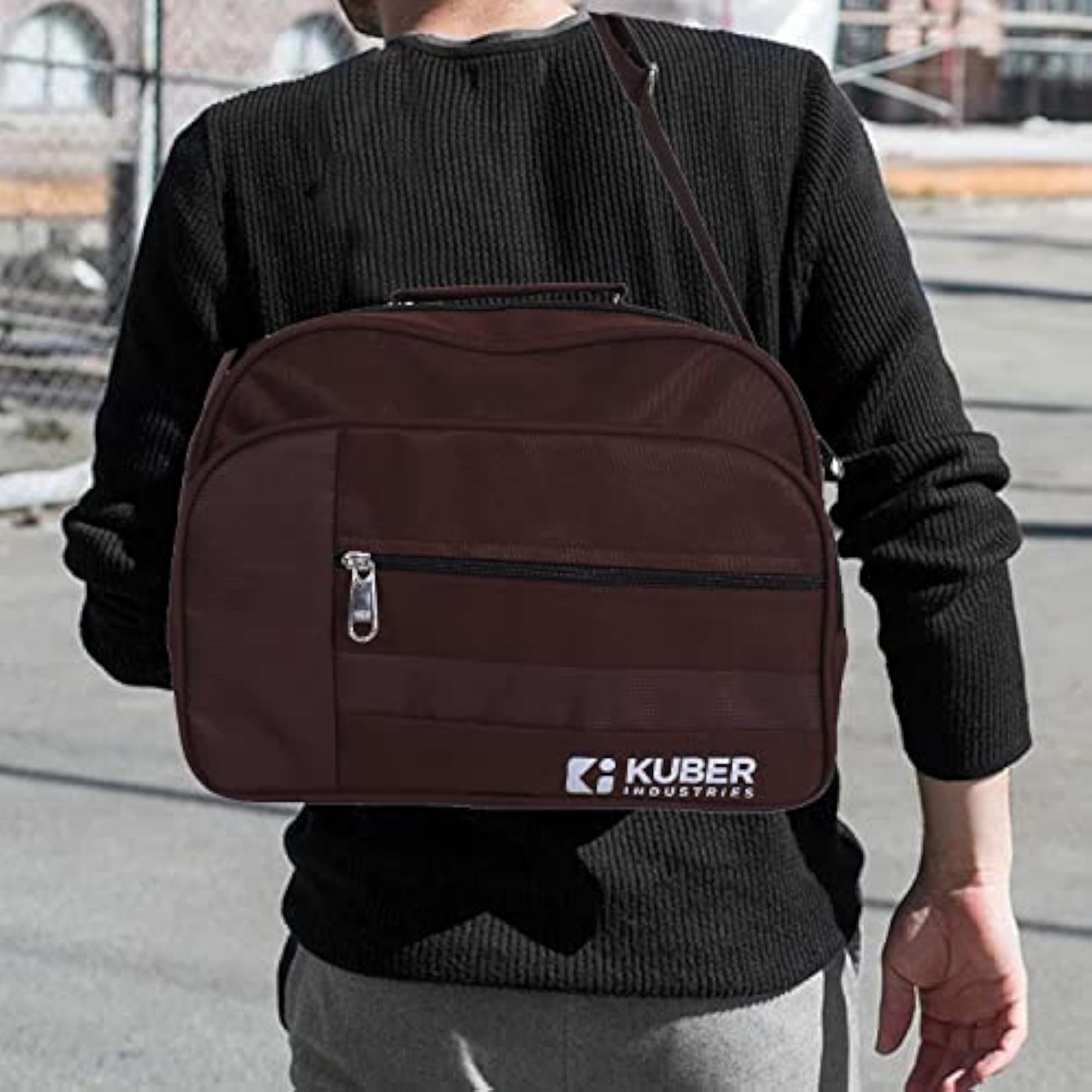Canvas Adjustable Strap Crossbody Sling Bag