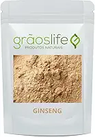 Ginseng em Pó 100% Puro Importado 1kg - Grãos Life