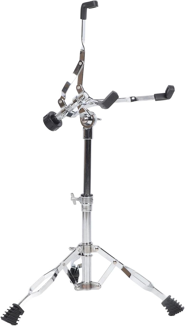 Snare Drum Stand Snare Stand Double Braced Tripod Adjustable Non Slip Snare Stand