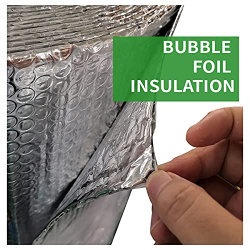 Aislamiento térmico de burbujas en rollo impermeable de 1m x 5m 3