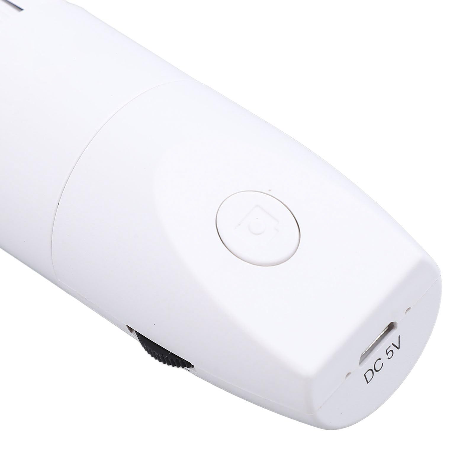 GOWENIC Przenośny Mikroskop Bezprzewodowy 1080P HD |Kamera Cyfrowa USB WiFi 1000X do Kontroli Skóry i Obwodów (WHITE)