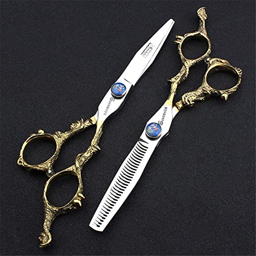 leybold Professional Hairdressing Scissors Set, Professional 6" Scissors Cutting and