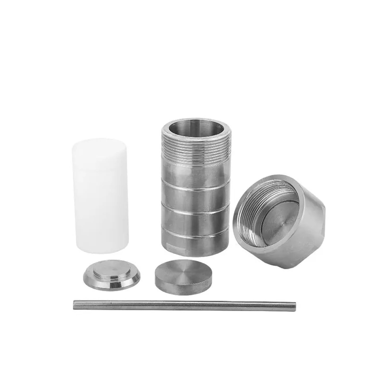 Vessel-Kettle Hydrothermal Autoclave Reactor with PTFE Chamber Synthesis 25ml for DIY Use