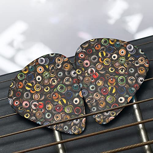 Médiators Guitare 12-Pack Eye Balls Médiators Guitare Électrique Guitare Acoustique Diverses Guitares - Les Beatles, Paul McCartney, John Lennon, RIngo Starr, George Harrison Médiators Guitare 12-Pack Eye Balls Médiators Guitare Électrique Guitare Acoustique Diverses Guitares – Image 7