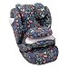 JYOKO Kids Bio-Baumwollbezug für Autokindersitz, kompatibel mit Cybex Pallas M-Fix, Pallas S-Fix und Pallas B-Fix, waschbarer Schutz Happy Dino