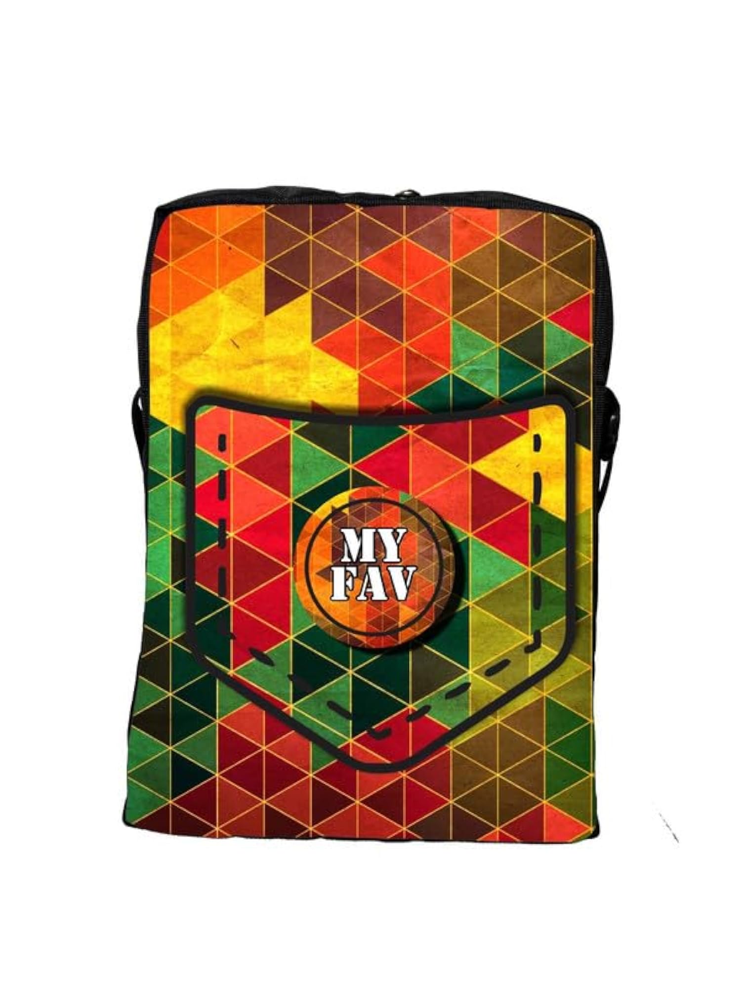 Heavy Duty Multi-Compartment Crossbody Bag for Men & Women