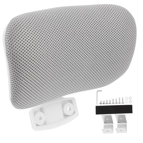 HEALEEP 調節可能オフィスチェアヘッドレスト 首の痛み緩和 高さ可能で柔らかく コンピュータ椅子用頭枕 快適なサポートで自宅や職場に