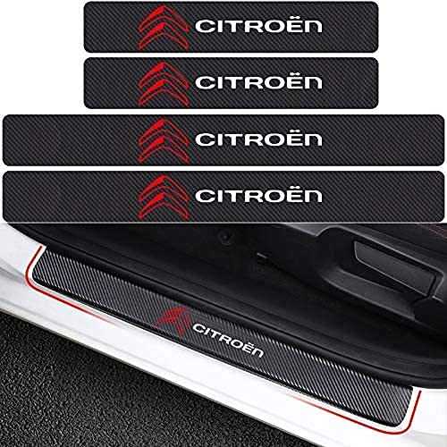 4 Stuks Auto Dorpelbeschermers Strips Voor Citroen DS SPIRIT DS3 DS4