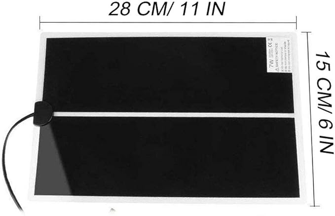 Almohadilla Térmica para Reptiles 7W con Control de Temperatura 110V miniatura 3