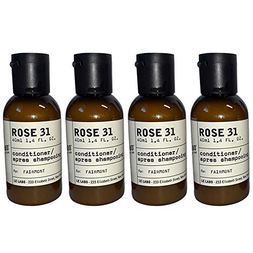 Le Labo Rose 31 Conditioner - lot of 4 - Each 1.4oz bottles - Total of 5.6o